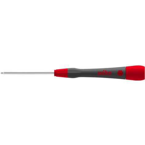 Wiha Tournevis de précision PicoFinish® Six pans à tête sphérique 2.5 mm x 60 mm (42434)