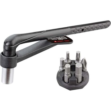 Clé dynamométrique 29289501 – Plage de couple 1 à 10 NM – 6 embouts interchangeables – Pour serrage précis vis et boulons – Point