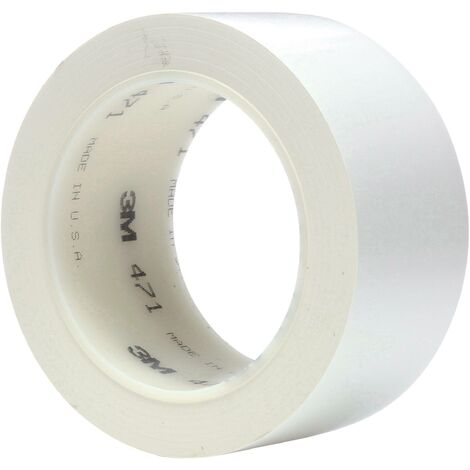 3M 471F 471W50 Ruban adhésif PVC blanc (L x l) 33 m x 50 mm 1 pc(s) (1/4)