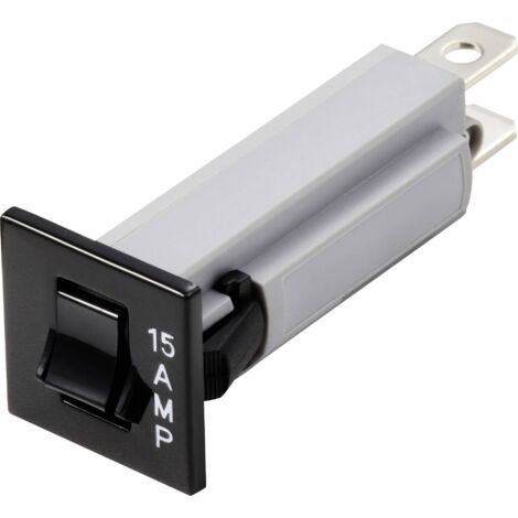 TRU COMPONENTS TC-13401640 Disjoncteur thermique 125 V/AC, 250 V/AC, 32 V/DC, 50 V/DC 15 A 1 pc(s) Y371973