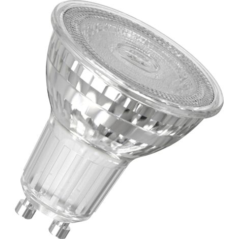 OSRAM HOMELIGHTING 4099854457388 Lampe à réflecteur LED CEE E (A - G) GU10 6.1 W blanc chaud (Ø x H) 50.00 mm x 50.00 mm 1 pc(s) W269433 (1/2)