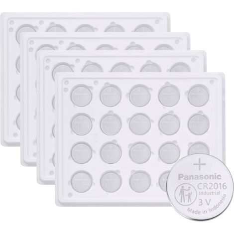 Panasonic Pile bouton CR 2016 3 V 800 pc(s) 90 mAh lithium CR2016 Y846563 (1/3)
