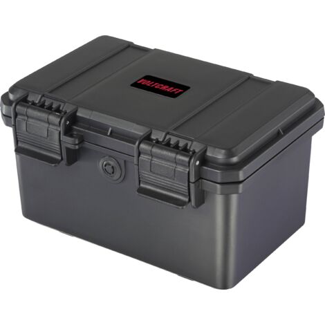 Voltcraft – Mallette à batterie outdoor 24x 21700 – Résistante à la poussière et éclaboussures – Protection contre chocs – Dimensions 184x132x102mm - Y937313 (1/5)