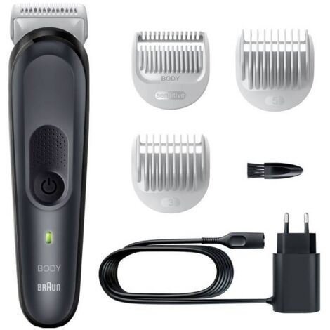 Braun BG3350 Tondeuse corps noir, gris W315983