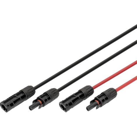 Digitus DK-SCEC66-0010 DK-SCEC66-0010 Solarkabel Verlängerung 6 mm² Longueur de câble 1 m W370643 (1/2)