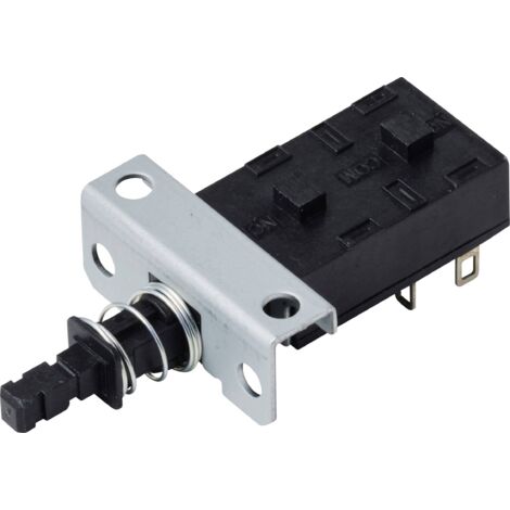 TRU COMPONENTS TC-13599524 Interrupteur principal 250 V/AC 6 A 2 x Off/On à accrochage (L x l x H) 49.4 x 26 x 15 mm 1 pc(s) Y006693 (1/4)