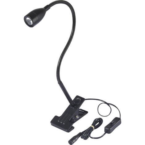 Sygonix SY-6737554 Lampe à LED de table LED 3.5 W noir Y864443 (1/5)