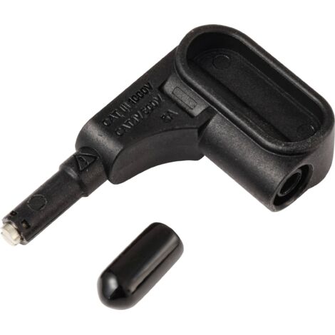 VOLTCRAFT MSS-120 Pointe de contrôle magnétique femelle 4 mmCAT III 1000 V, CAT IV 600 Vnoir1 pc(s) W299563