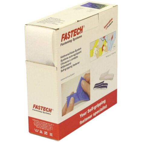 FASTECH® B50-STD-L-000010 Bande auto-agrippante à coudre partie velours (L x l) 10 m x 50 mm blanc 1 (1/2)