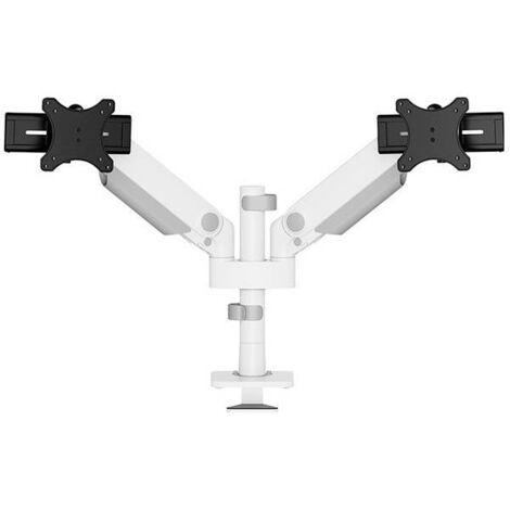 Neomounts Support de table pour écran DS65S-950WH2 2 Écran(s) 61 cm (24") - 86,4 cm (34") blanc réglable en hauteur, inclinable, mobile, rotatif Y159993 (1/5)