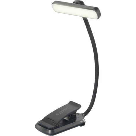Sygonix SY-6748338 Lampe de table LED 1 W noir Y419803 (1/5)