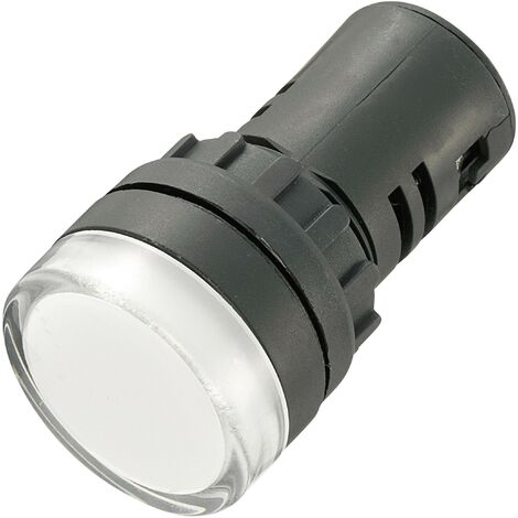Voyant de signalisation LED TRU COMPONENTS 140401 blanc 230 V/AC 20 mA 1 pc(s) Q17179