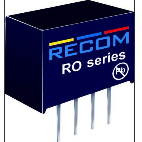 Convertisseur CC/CC pour circuits imprimés RECOM RO-2405S/P Nbr. de sorties: 1 x 24 V/DC 5 V/DC 200 mA 1 W 1 pc(s) Q35392 (1/3)