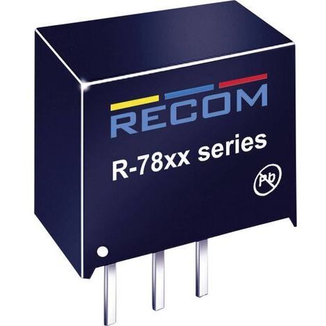 Convertisseur CC/CC pour circuits imprimés RECOM R-785.0-0.5 Nbr. de sorties: 1 x 5 V/DC 0.5 A 2.5 W 1 pc(s) Q31162 (1/4)