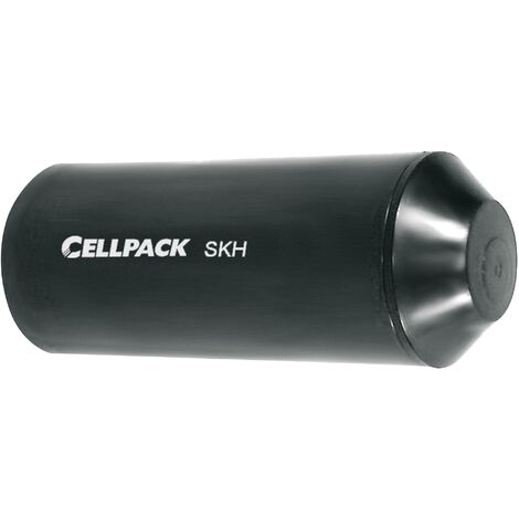 EMBOUT THERMORÉTRACTABLE NOIR 55 MM/25 MM LONGUEUR 150 MM CELLPACK SKH/55-25/B 125336