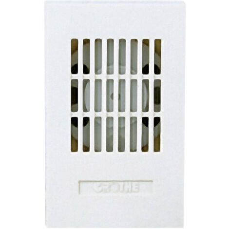 Grothe – Sonnette mécanique 24083 24 V – Volume 85 dBA – Montage apparent – Pour utilisation domestique et industrielle - W29381