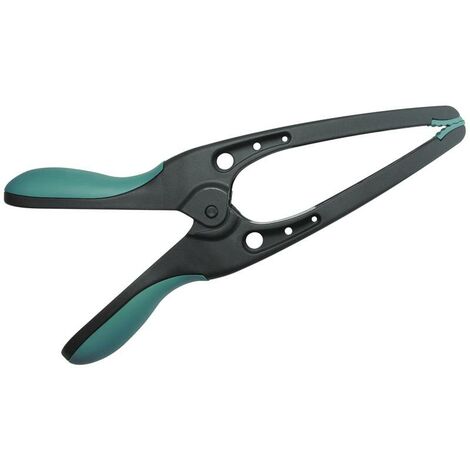 Wolfcraft – Pince à ressort bec long 70mm – Capacité 7cm – Pour espaces confinés – Pince-étau pour fixation précise