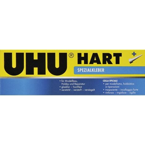 UHU Hart - Colle spéciale pour le modélisme, bois et plastique