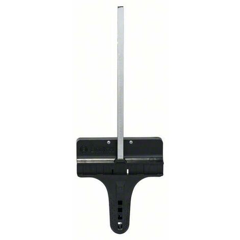 Bosch – Butée parallèle avec coupe circulaire – Accessoires pour meuleuses angulaires – Pour bois dur et teck – Précision de coupe optimale (1/8)