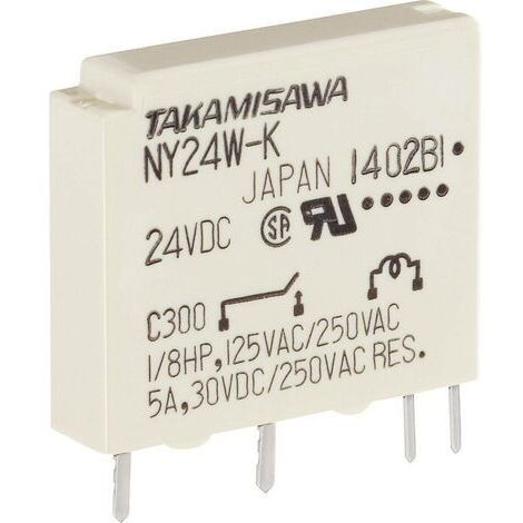 Takamisawa NY-12W-K-IE Relais pour circuits imprimés 12 V/DC 5 A 1 NO (T) 1 pc(s) S75785 (1/5)