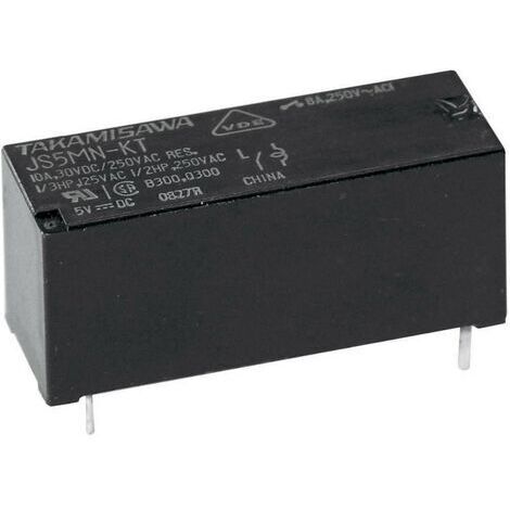 Fujitsu JS-12N-K Relais pour circuits imprimés 12 V/DC 10 A 1 inverseur (RT) 1 pc(s) S75078