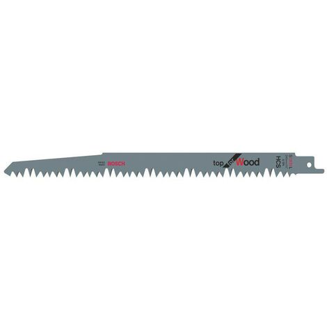 Lame de scie-sabre S 1531 L, Top for Wood, lot de 2 Bosch Accessories 2608650613 Longueur lame de sc