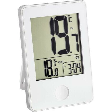 Thermomètre sans fil TFA Pop 30.3051.02, blanc (1/5)