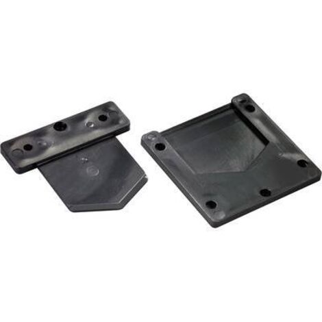 Support mural Strapubox WANDBOY SW ABS noir 1 pc(s) S56503 (1/2)
