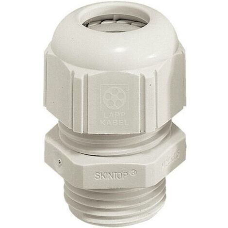 Presse-étoupe LAPP SKINTOP® STR-M16 53111510 M16 Polyamide gris clair (RAL 7035) 1 pc(s) S25263 (1/5)