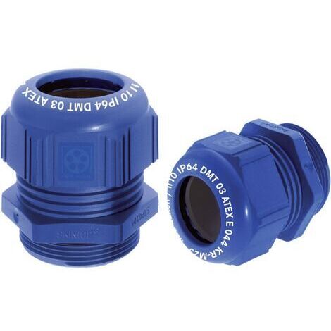 Presse-étoupe LAPP SKINTOP® KR-M 16x1,5 ATEX plus BU 54115415 M16 Polyamide bleu (RAL 5015) 1 pc(s) (1/5)