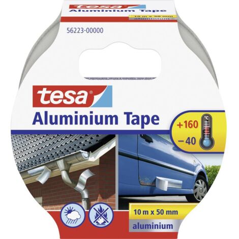 Ruban adhésif aluminium tesa 56223-00000-11 argent (L x l) 10 m x 50 mm acrylate 1 pc(s) (1/10)
