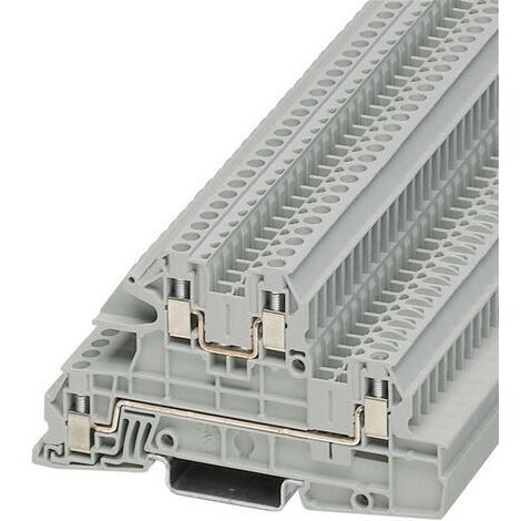 Bloc de jonction à étages pour installations Contenu: 1 pc(s) Phoenix Contact UTI 2,5-L/L 3076031 S38561 (1/4)