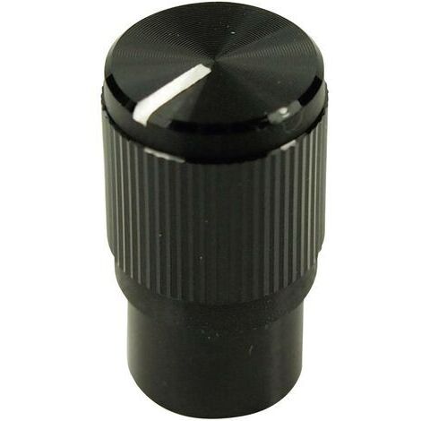Tête de bouton rotatif Cliff FC7259 noir (Ø x H) 10.7 mm x 19 mm 1 pc(s) S85986 (1/4)