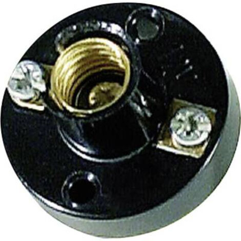 Support d'ampoule E14 419203 – Douille à visser – 1 pièce – Adapté faible tension – Pour éclairage intérieur – Barthelme - S69436