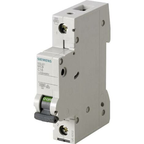 Siemens 5SL61256 Disjoncteur 1 pôle 25 A 230 V, 400 V X95457