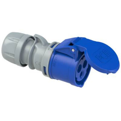 Femelle CEE-CARA 16 A 3 pôles PCE 213-6tt 230 V bleu, gris 1 pc(s) X91752 (1/3)