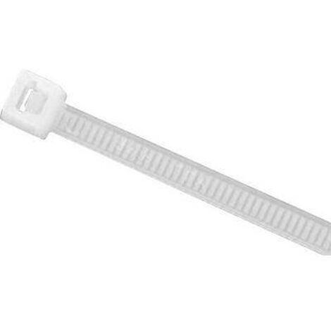HellermannTyton 138-00001 UB100A-N-PA66-NA-C1 Serre-câble 100 mm 2.50 mm naturel 100 pc(s) X94610 (1/2)