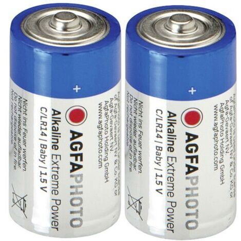 AgfaPhoto LR14 Pile LR14 (C) alcaline(s) 1.5 V 2 pc(s) (1/3)