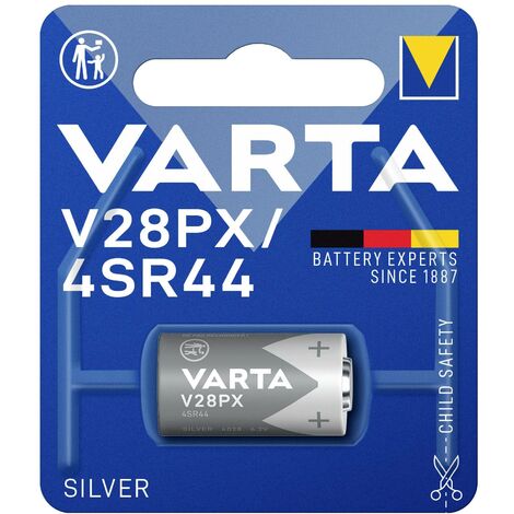 Pile photo 4SR44 oxyde d'argent Varta SILVER Cylindr.V28PX/4SR44 Bl1 145 mAh 6.2 V 1 pc(s)