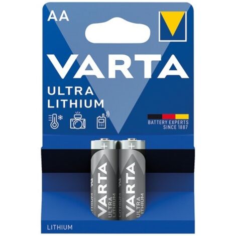 Pile LR6 (AA) lithium Varta 6106301402 LITHIUM AA Bli 2 2900 mAh 1.5 V 2 pc(s) X37617