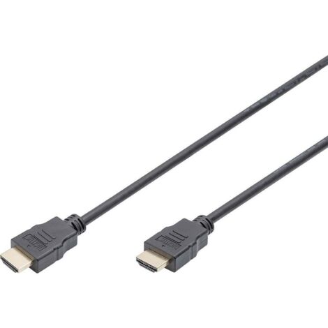 Câble de raccordement Digitus AK-330114-050-S 5.00 m noir X46579 (1/4)
