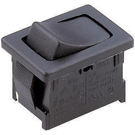 Marquardt 1803.6222 Interrupteur à bascule 1803.6222 250 V/AC 6 A 1 x On/(On) IP40 à rappel 1 pc(s) D77623
