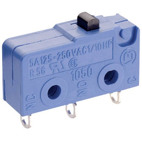 Marquardt 1050.0102 Microrupteur 1050.0102 250 V/AC 5 A 1 x On/(On) à rappel 1 pc(s) D72921 (1/2)