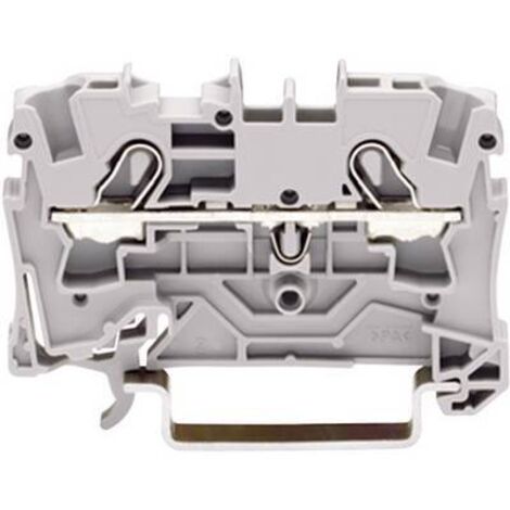 Borne de passage WAGO 2004-1204 6.20 mm ressort de traction Affectation: N bleu 1 pc(s) (1/2)