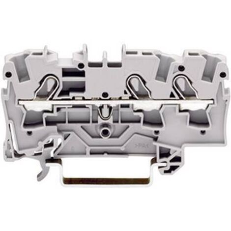 Borne de passage WAGO 2004-1304 6.20 mm ressort de traction Affectation: N bleu 1 pc(s) (1/2)