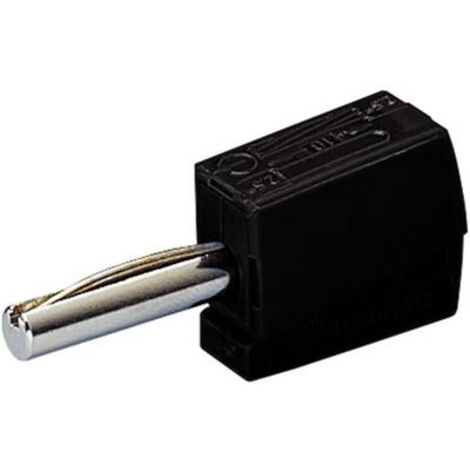 Fiche banane mâle Ø de la broche: 4 mm WAGO 215-311 noir 1 pc(s) (1/2)