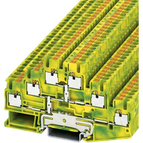 Bloc de jonction pour conducteur de protection Contenu: 1 pc(s) Phoenix Contact PT 2,5-3PE 3210525 (1/2)
