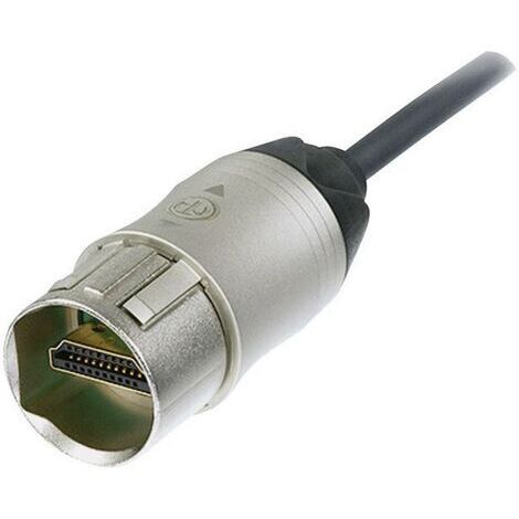 Câble de raccordement Neutrik NKHDMI-1 1.00 m nickel D22693 (1/2)