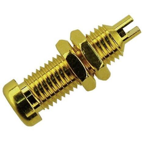 Douille banane Ø de la broche: 4 mm SKS Hirschmann BU 10 Au 930147700 or 1 pc(s) D22681 (1/4)