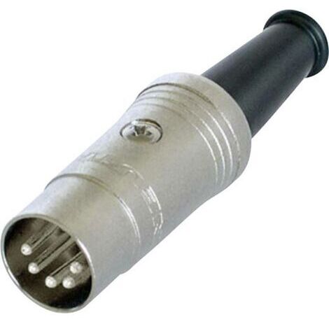 Jack 6.35 mm mâle, coudé TRU COMPONENTS 1408822 Nombre de pôles: 2 mono